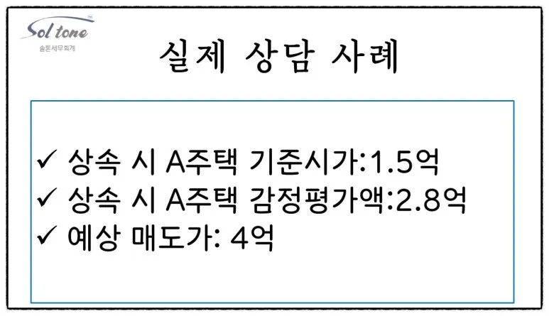 <쉽세: 상속 시 감정평가를 할까 말까?>